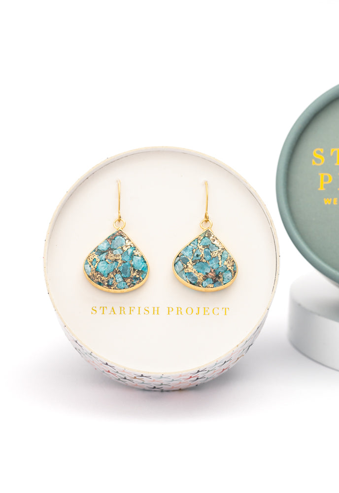 Emperor Stone Blossom Earrings