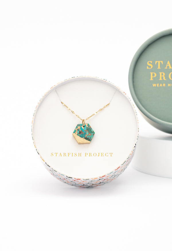 Restored Hope Turquoise Necklace